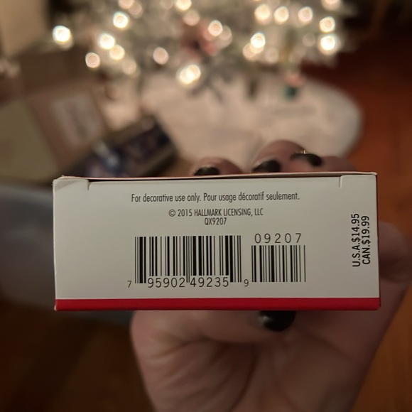 2015 Hallmark Keepsake "Tis the seasoning" Christmas tree ornaments (2) - Picture 6 of 6